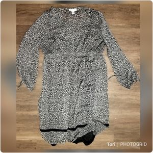 Floral maternity dress